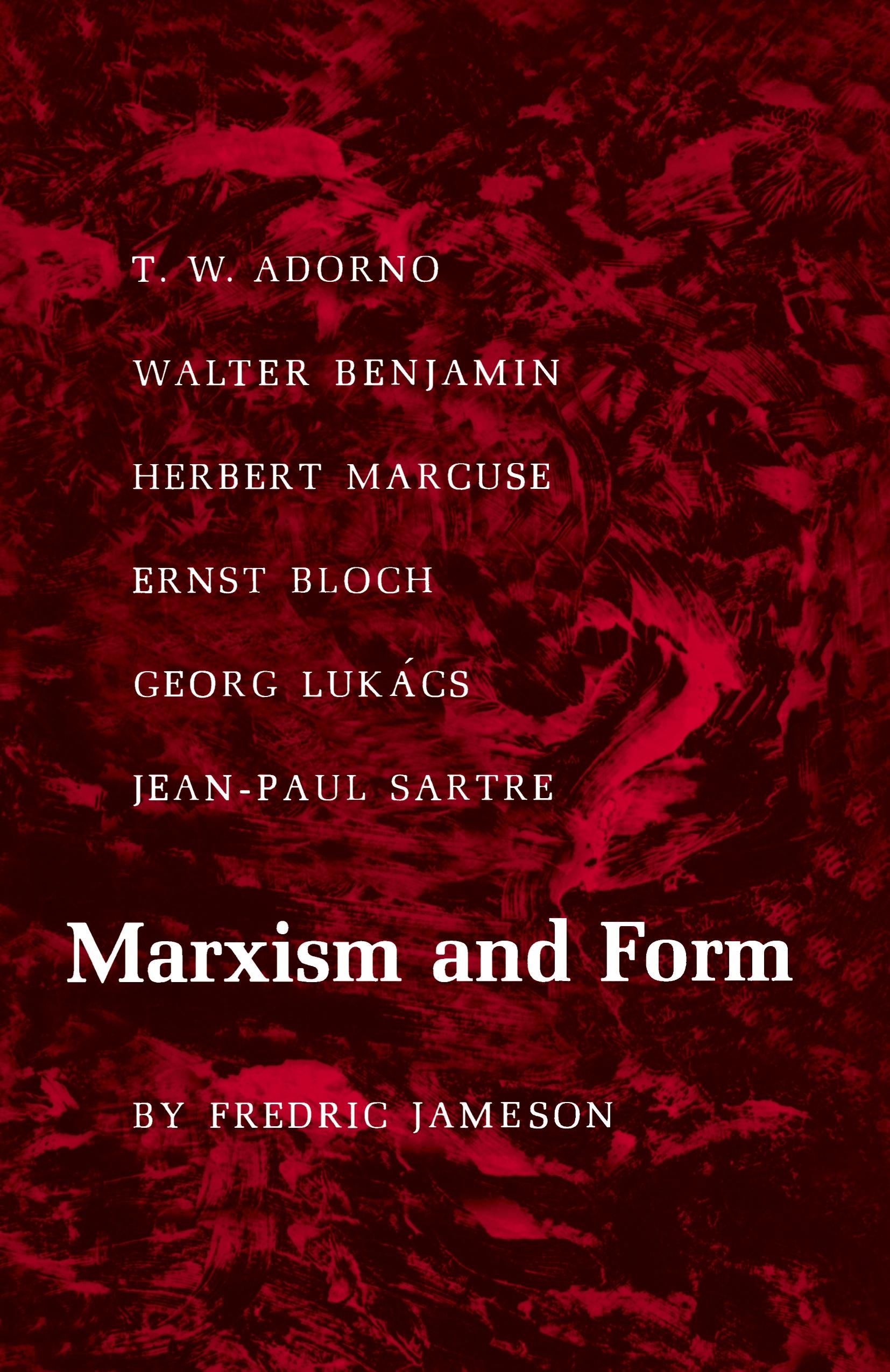 Vorderes Coverbild Marxism and Form
