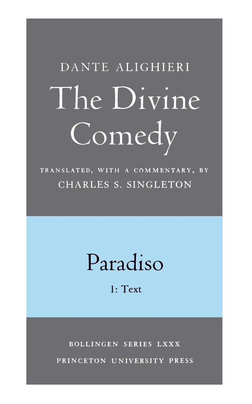 Vorderes Coverbild The Divine Comedy, III. Paradiso, Vol. III. Part 1
