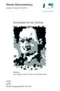 Vorderes Coverbild Schumpeter for Our Century