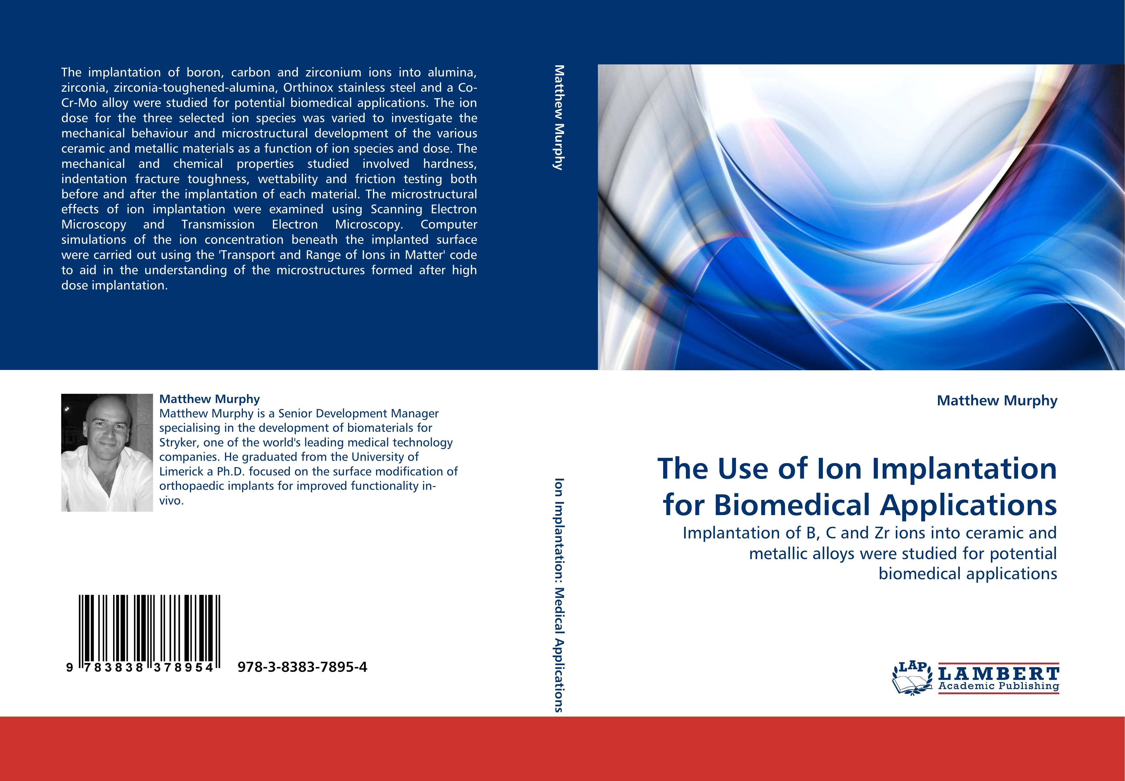 Vorderes Coverbild The Use of Ion Implantation for Biomedical Applications