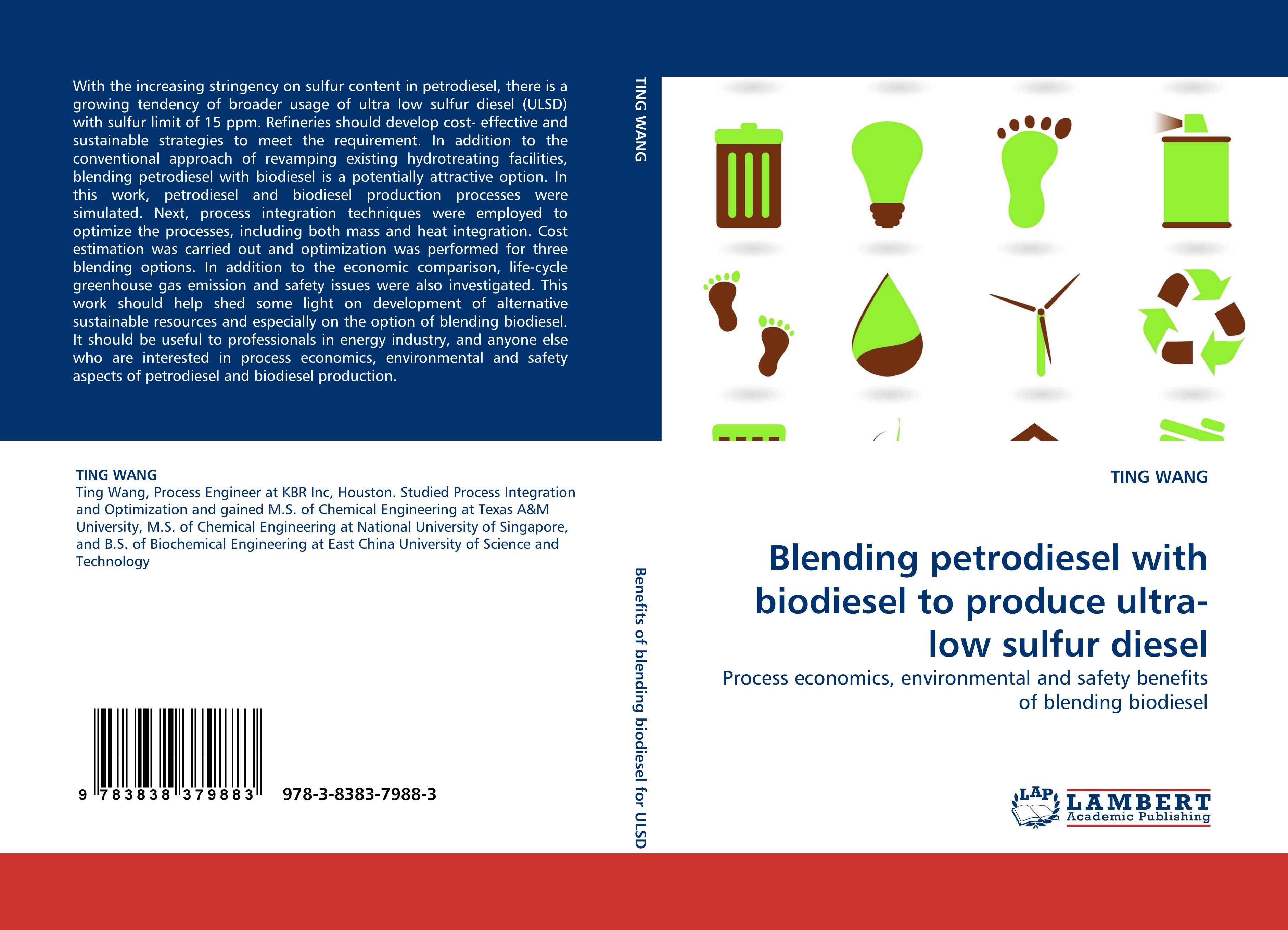 Vorderes Coverbild Blending petrodiesel with biodiesel to produce ultra-low sulfur diesel
