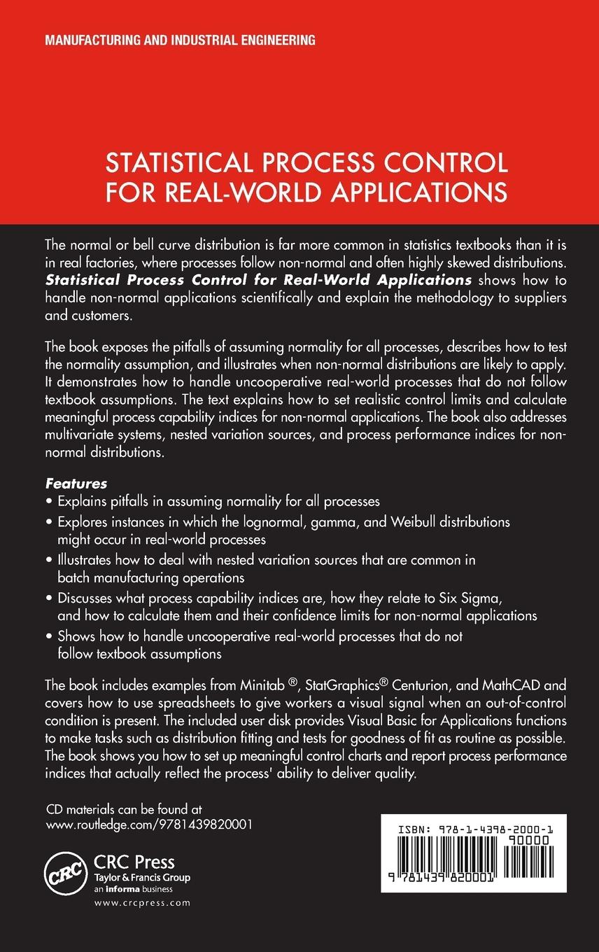 Rückseitencover Statistical Process Control for Real-World Applications