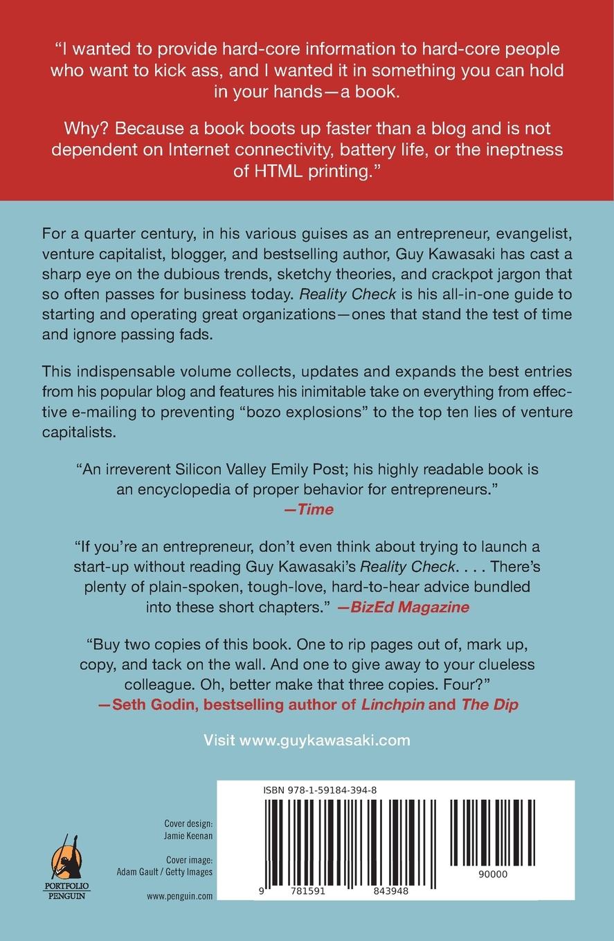 Rückseitencover Reality Check