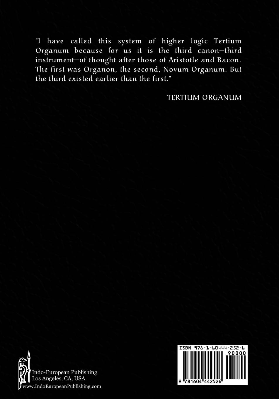 Rückseitencover Tertium Organum