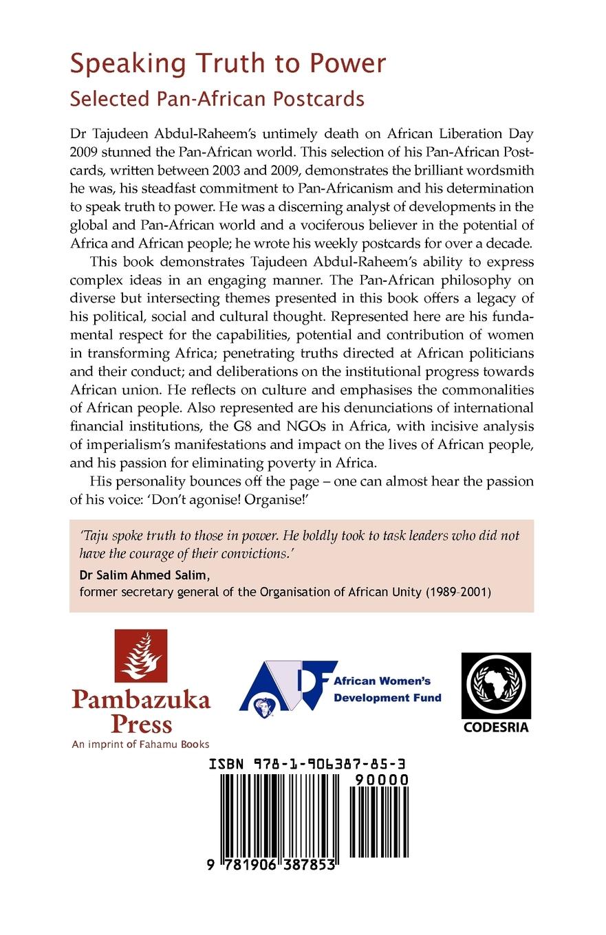 Rückseitencover Speaking Truth to Power