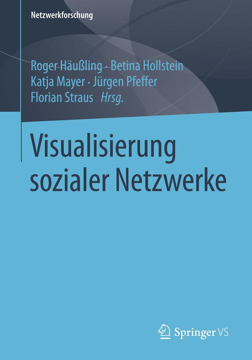 Vorderes Coverbild Visualisierung sozialer Netzwerke