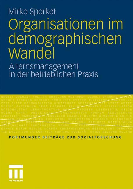 Vorderes Coverbild Organisationen im demographischen Wandel