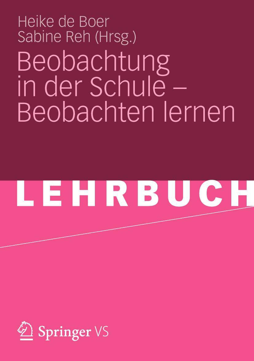 Vorderes Coverbild Beobachtung in der Schule - Beobachten lernen