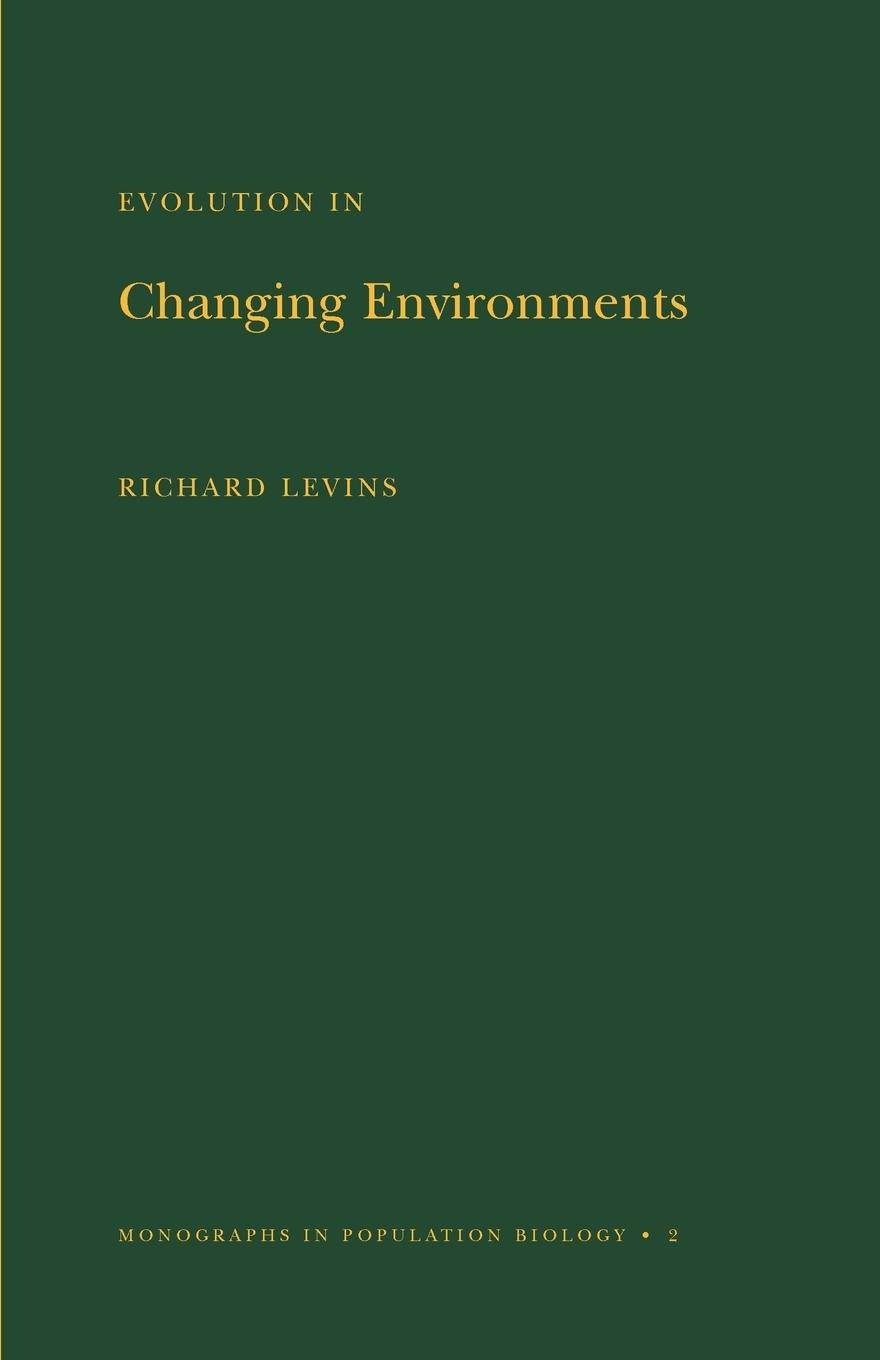 Vorderes Coverbild Evolution in Changing Environments