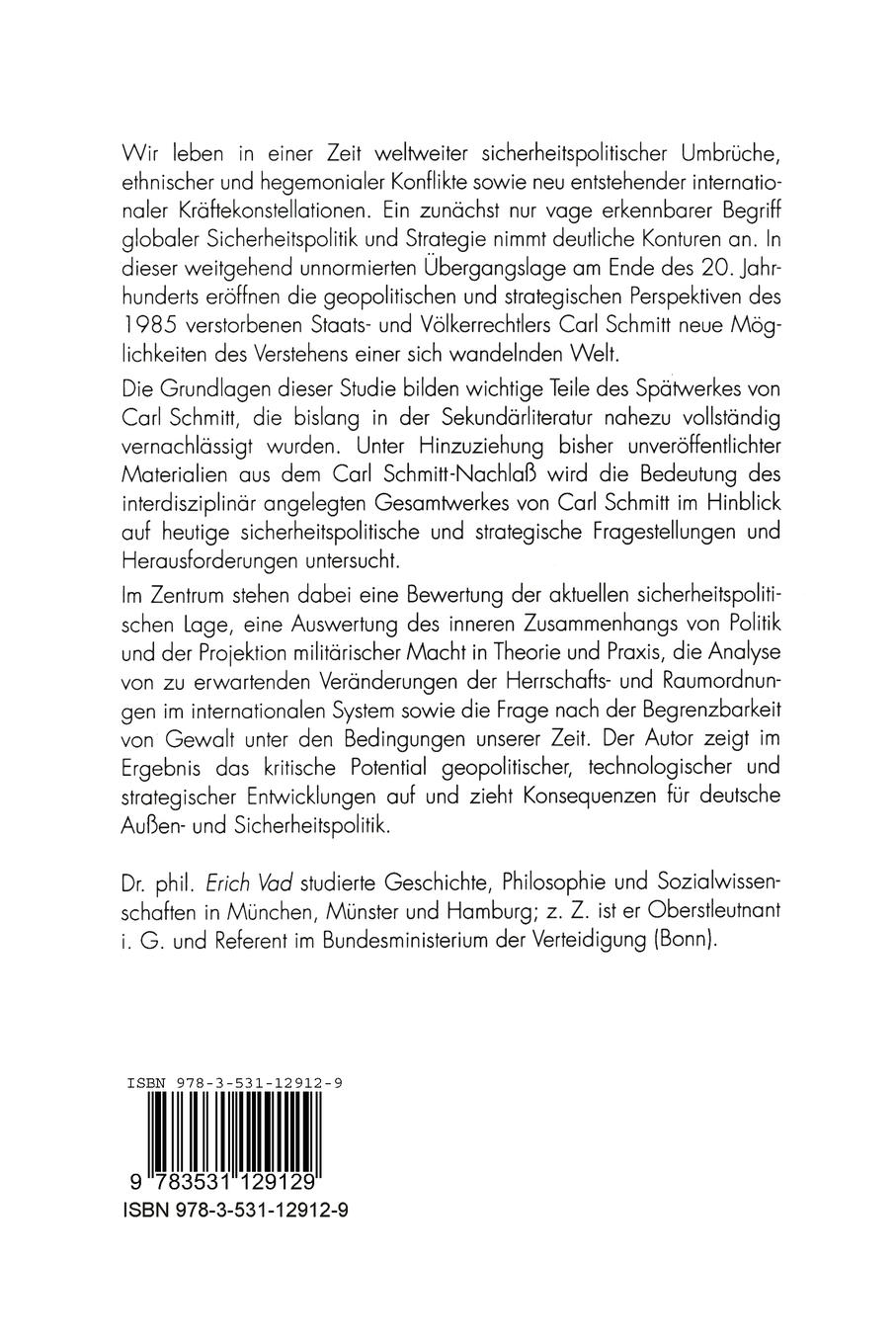 Rückseitencover Strategie und Sicherheitspolitik