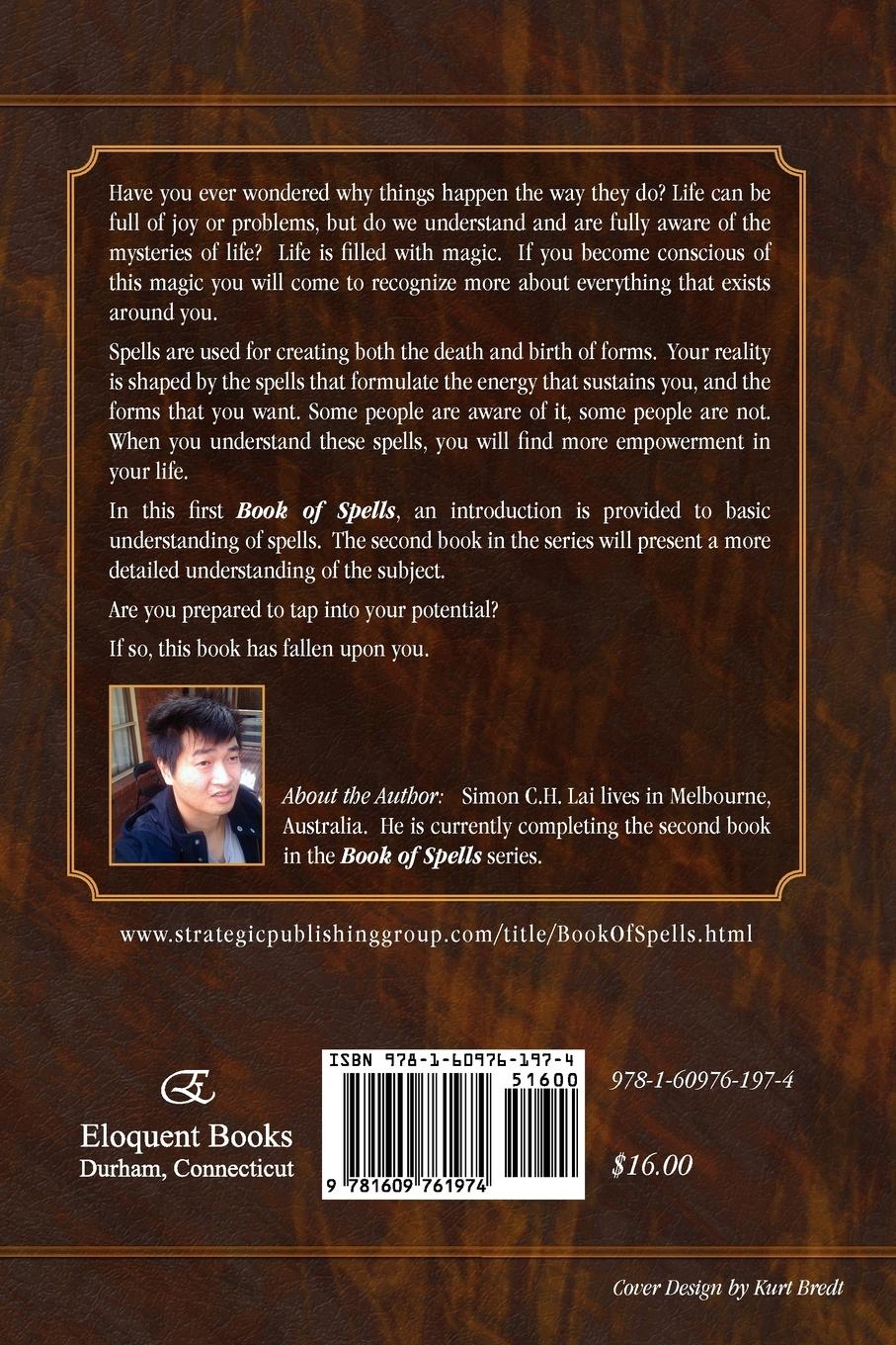 Rückseitencover Book of Spells