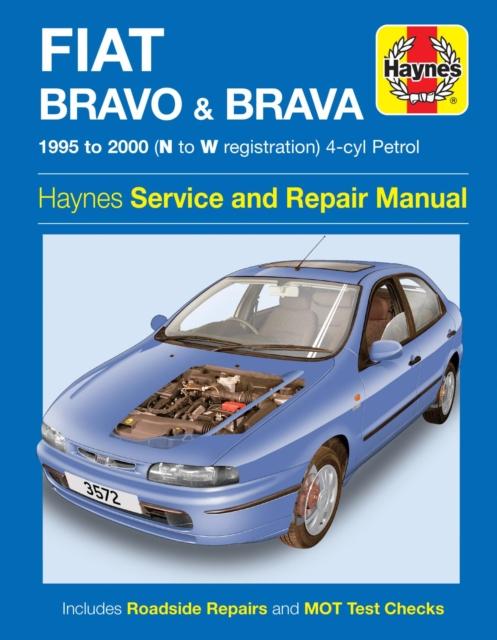 Vorderes Coverbild Fiat Bravo & Brava Petrol (95 - 00) Haynes Repair Manual