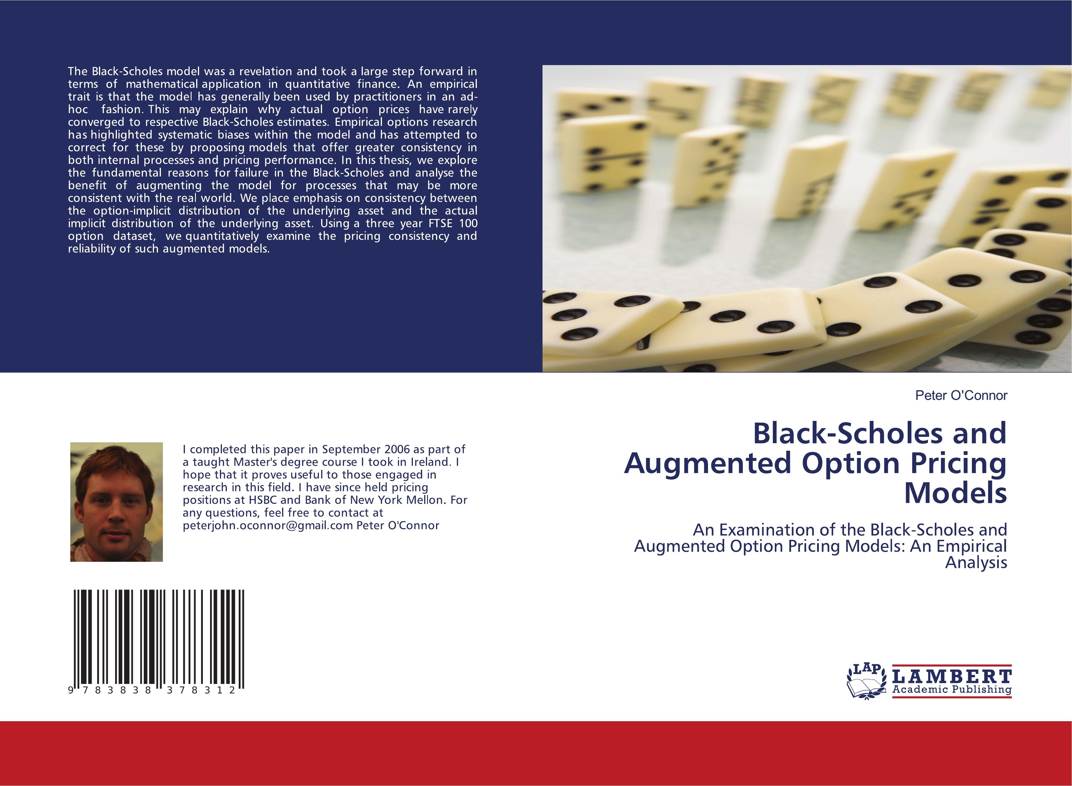 Vorderes Coverbild Black-Scholes and Augmented Option Pricing Models