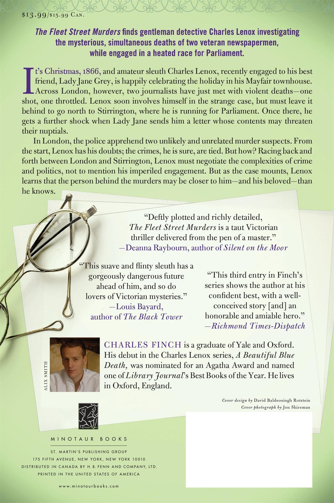 Rückseitencover The Fleet Street Murders