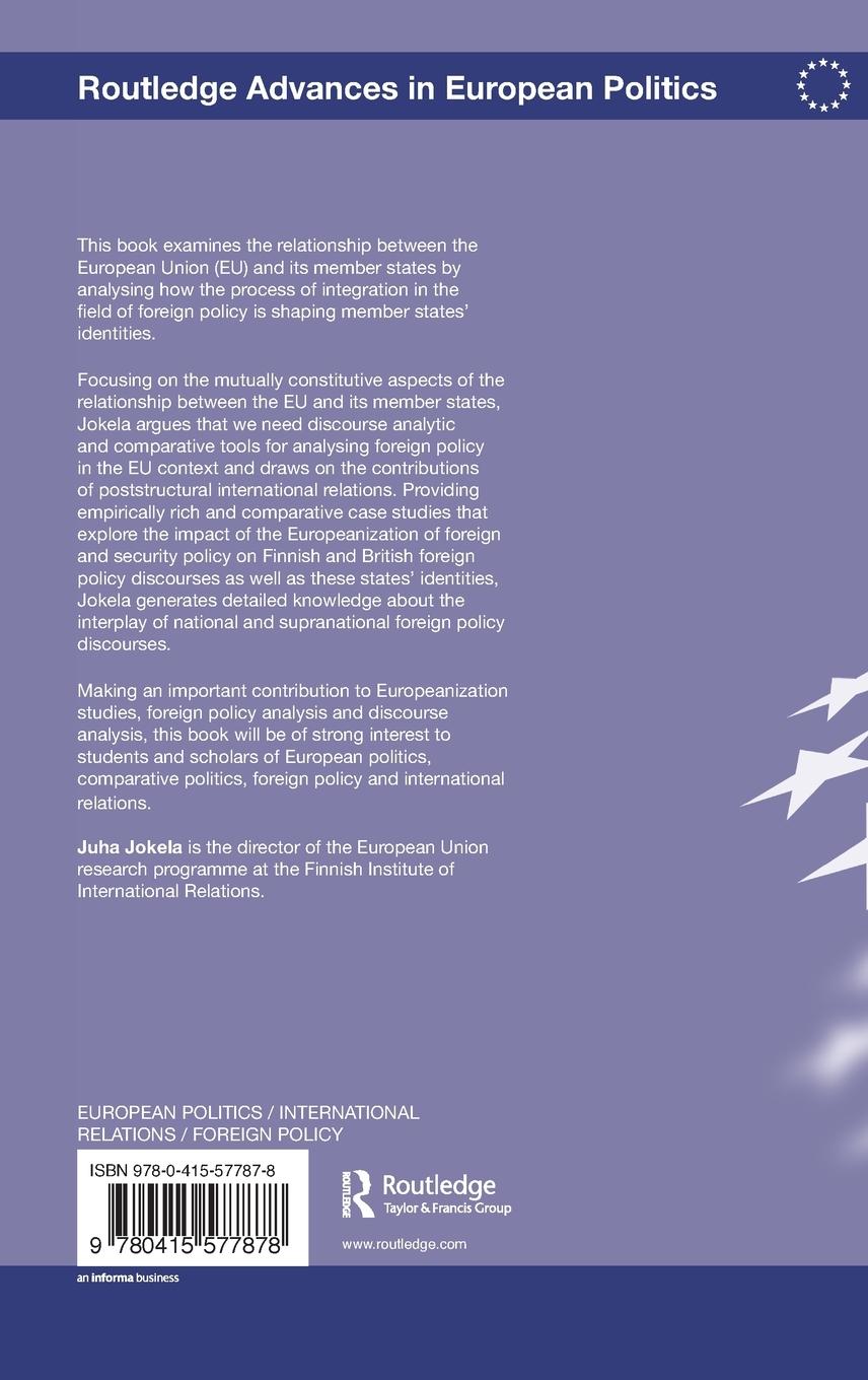 Rückseitencover Europeanization and Foreign Policy