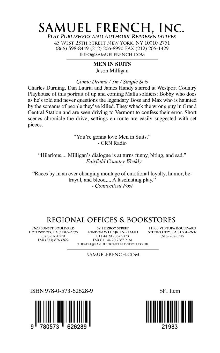 Rückseitencover Men in Suits