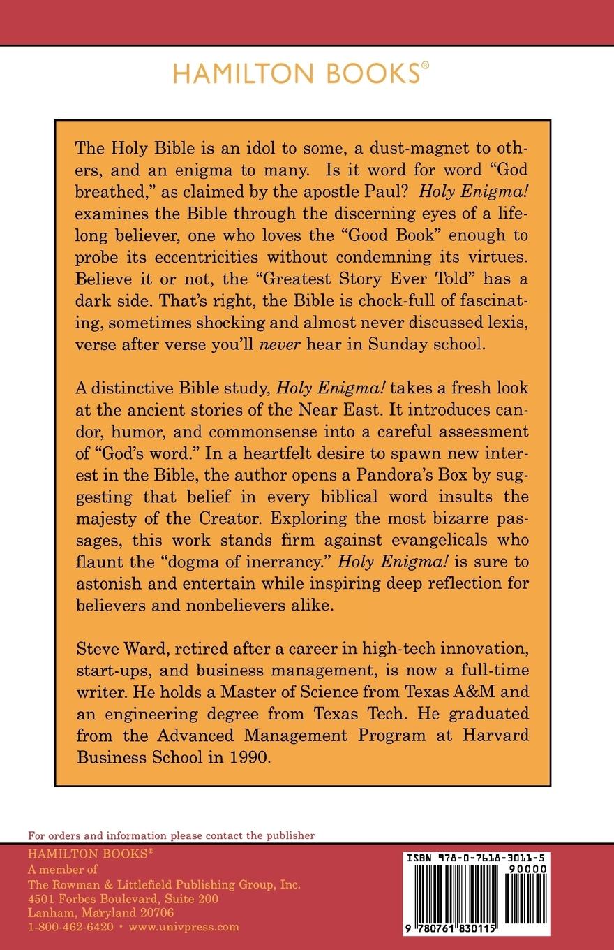 Rückseitencover Holy Enigma!