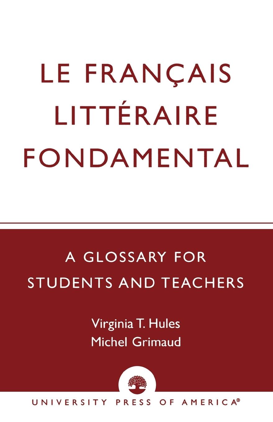 Vorderes Coverbild Le Francais Litteraire Fondamental