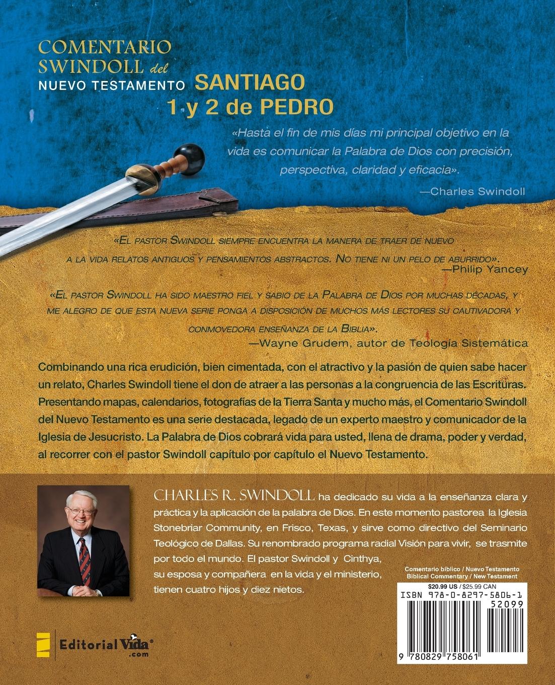Rückseitencover Comentario Swindoll del Nuevo Testamento