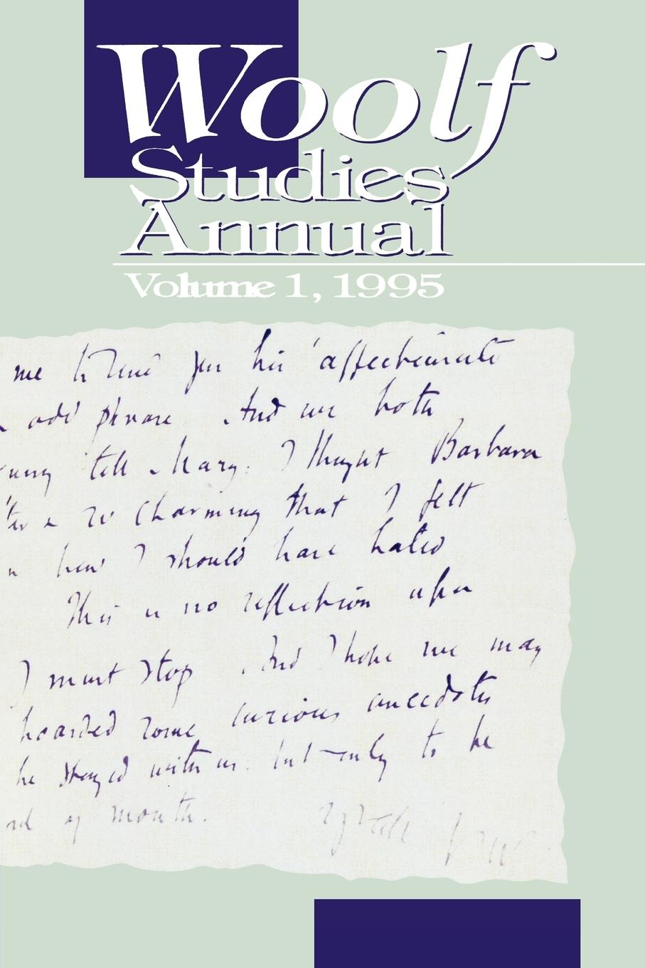 Vorderes Coverbild Woolf Studies Annual 1995