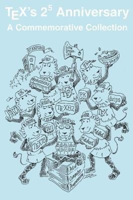 Vorderes Coverbild TeX's 2**5 Anniversary