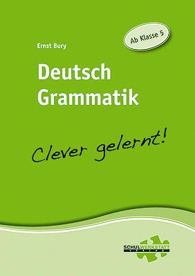 Vorderes Coverbild Deutsch Grammatik - clever gelernt