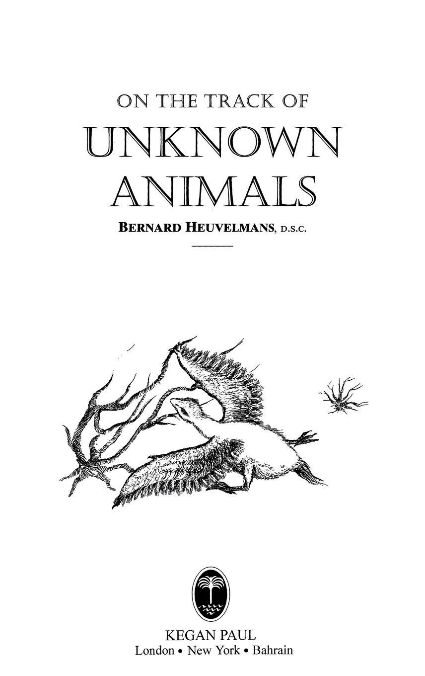 Vorderes Coverbild On The Track Of Unknown Animals