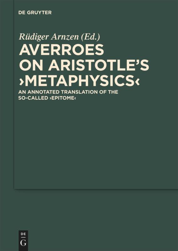 Vorderes Coverbild On Aristotle's "Metaphysics"