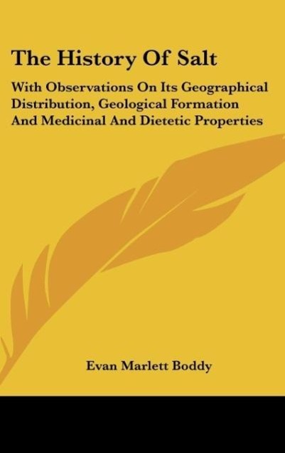 Vorderes Coverbild The History Of Salt