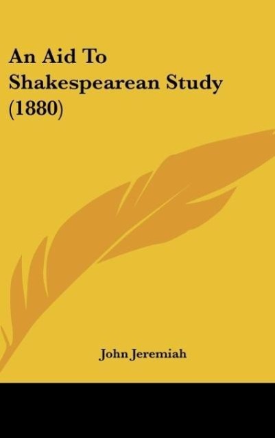 Vorderes Coverbild An Aid To Shakespearean Study (1880)