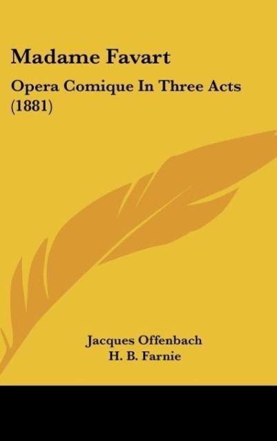 Vorderes Coverbild Madame Favart
