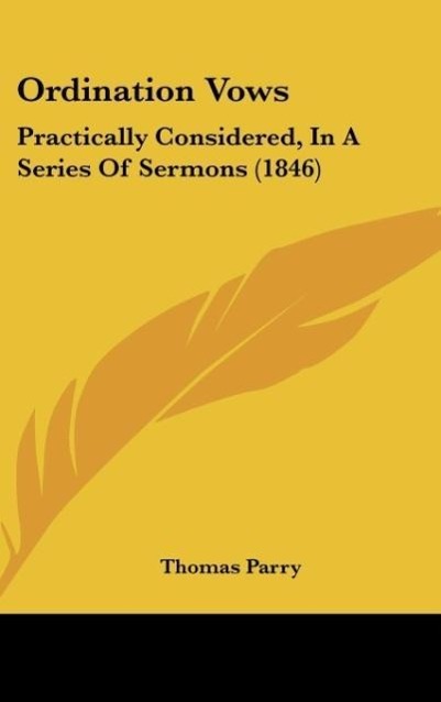 Vorderes Coverbild Ordination Vows