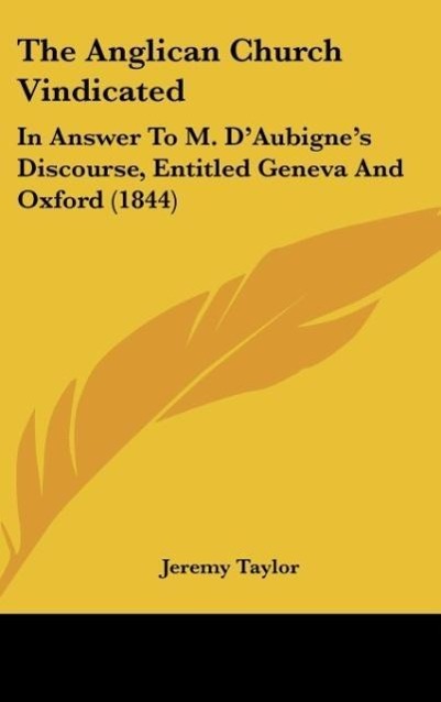 Vorderes Coverbild The Anglican Church Vindicated