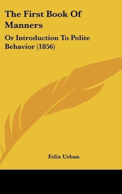 Vorderes Coverbild The First Book Of Manners