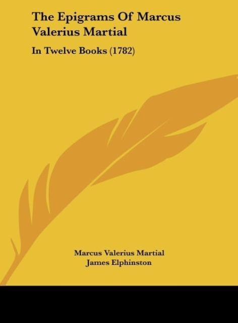 Vorderes Coverbild The Epigrams Of Marcus Valerius Martial