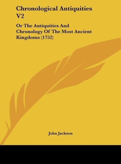 Vorderes Coverbild Chronological Antiquities V2