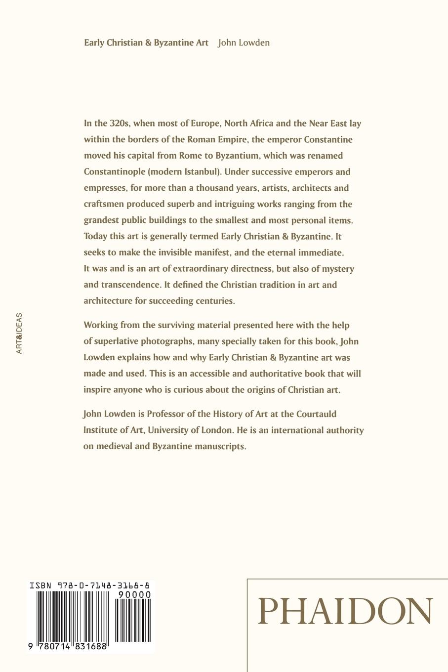 Rückseitencover Early Christian & Byzantine Art