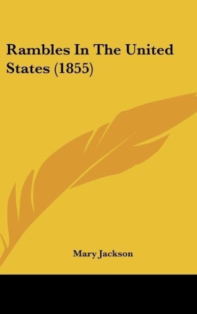 Vorderes Coverbild Rambles In The United States (1855)
