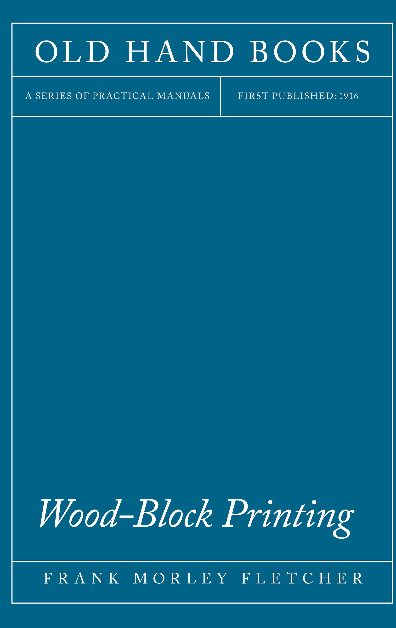 Vorderes Coverbild Wood-Block Printing