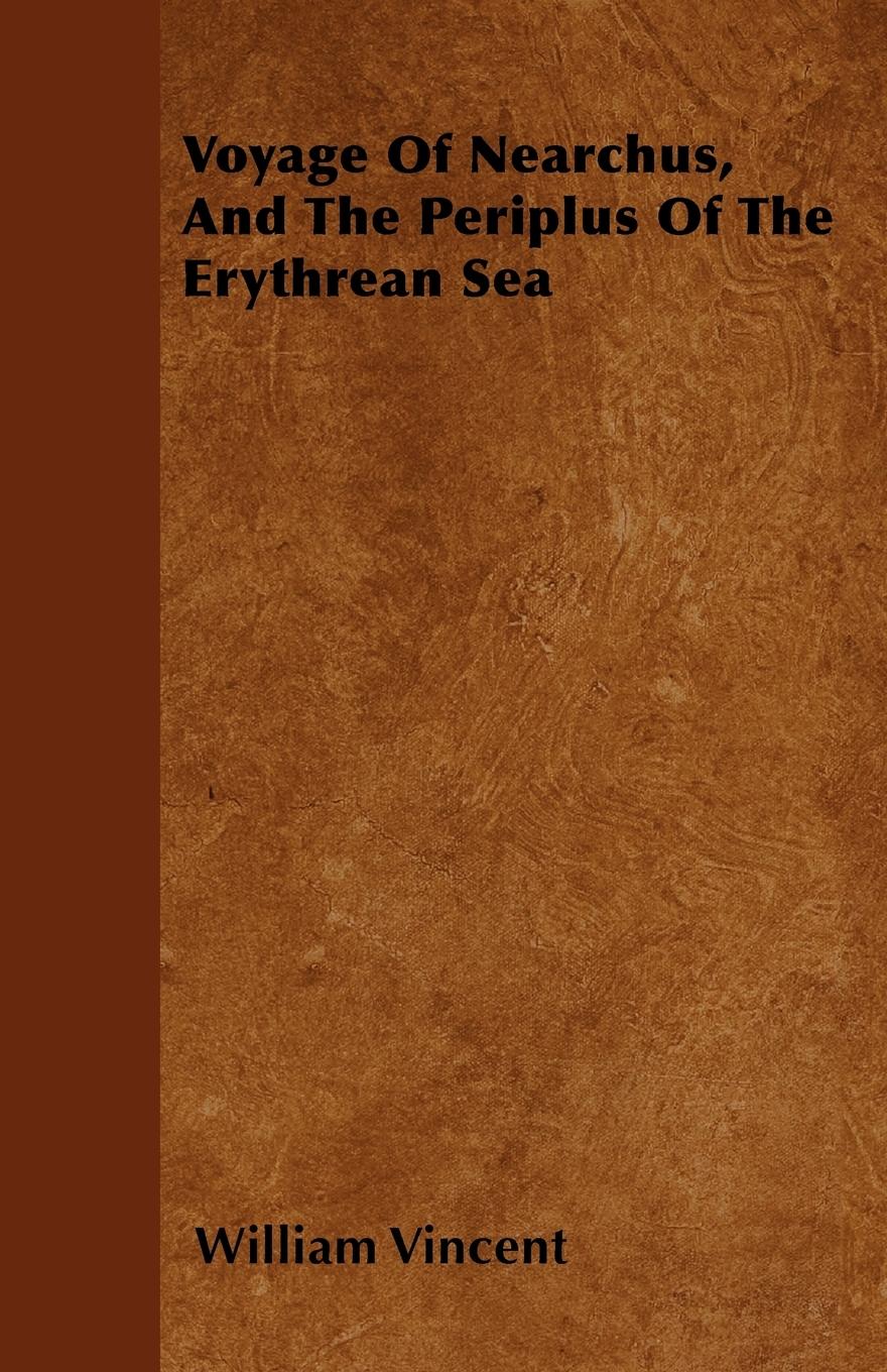 Vorderes Coverbild Voyage Of Nearchus, And The Periplus Of The Erythrean Sea