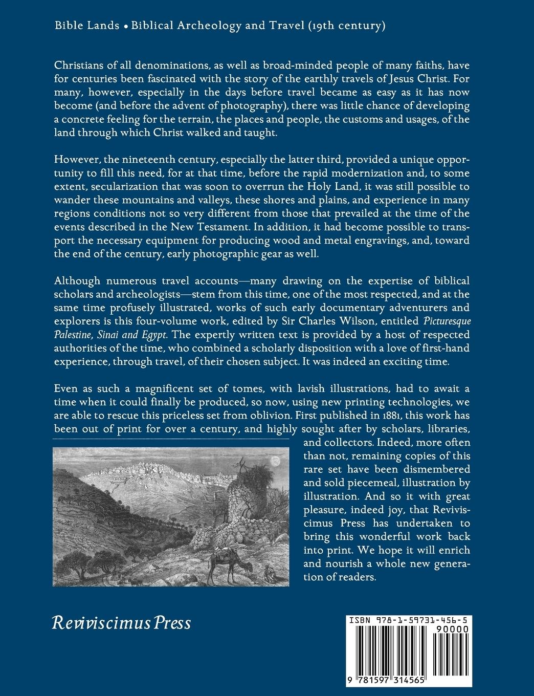 Rückseitencover Picturesque Palestine
