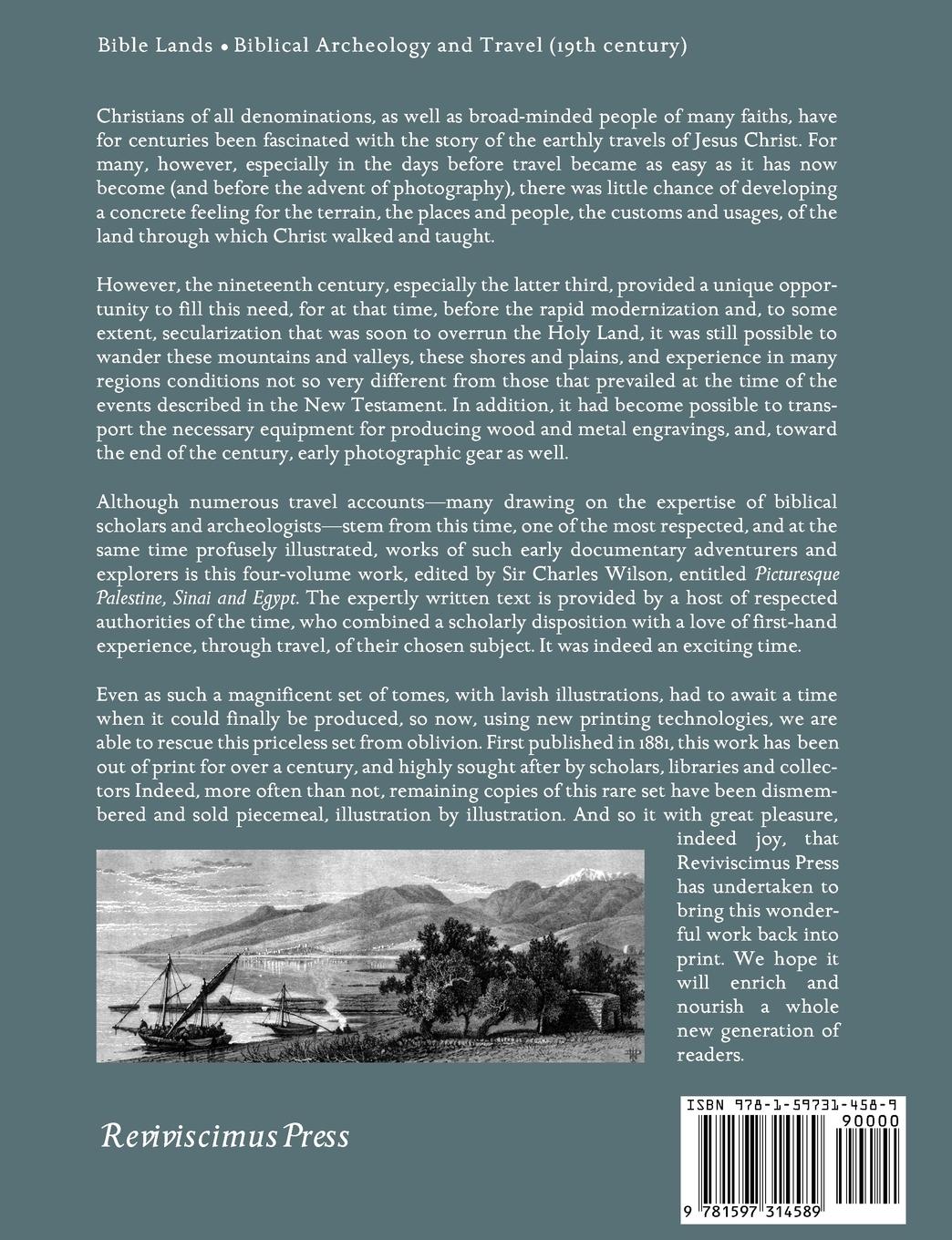 Rückseitencover Picturesque Palestine