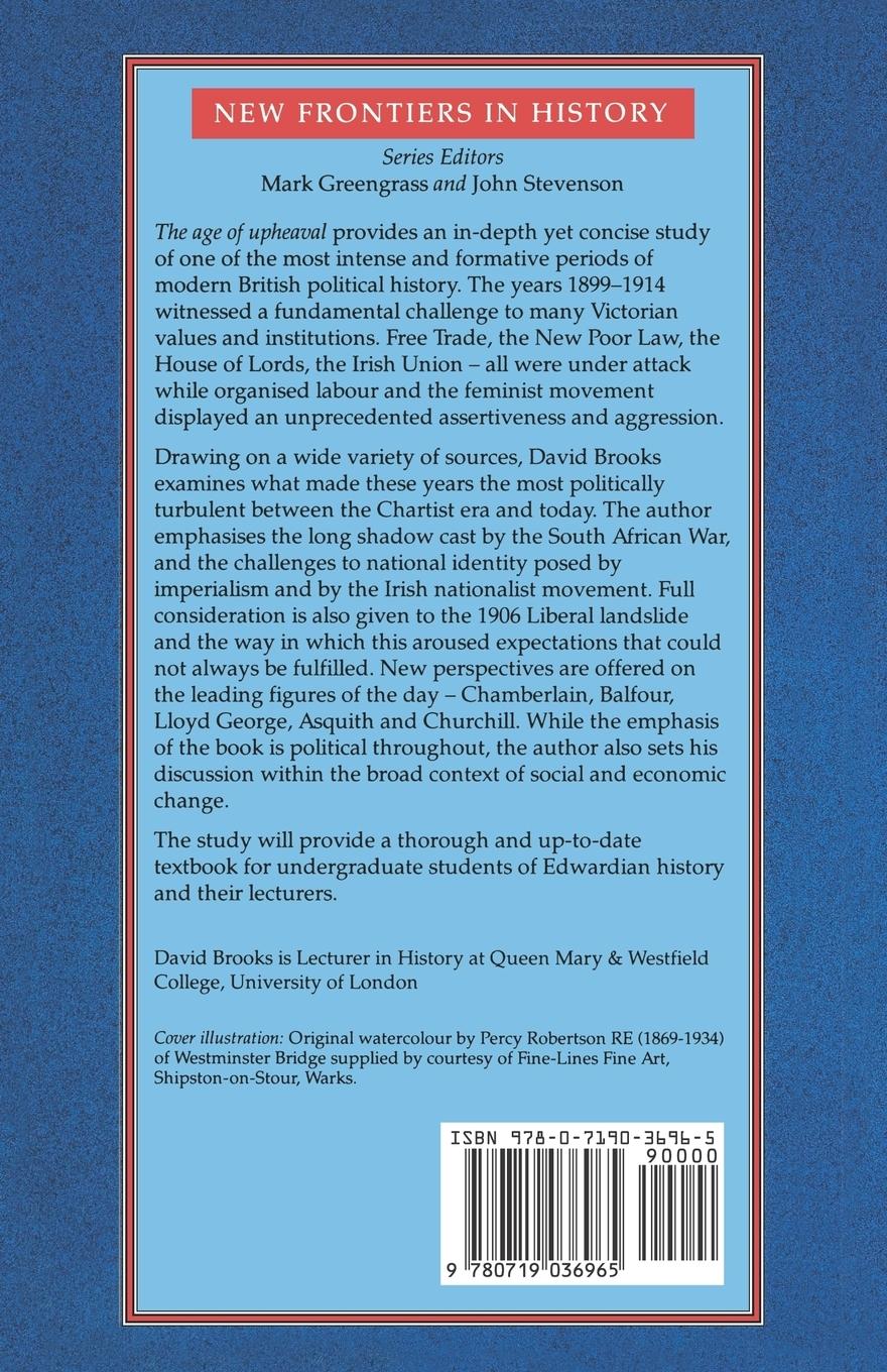 Rückseitencover The Age of Upheaval