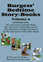 Vorderes Coverbild Burgess' Bedtime Story-Books, Vol. 4