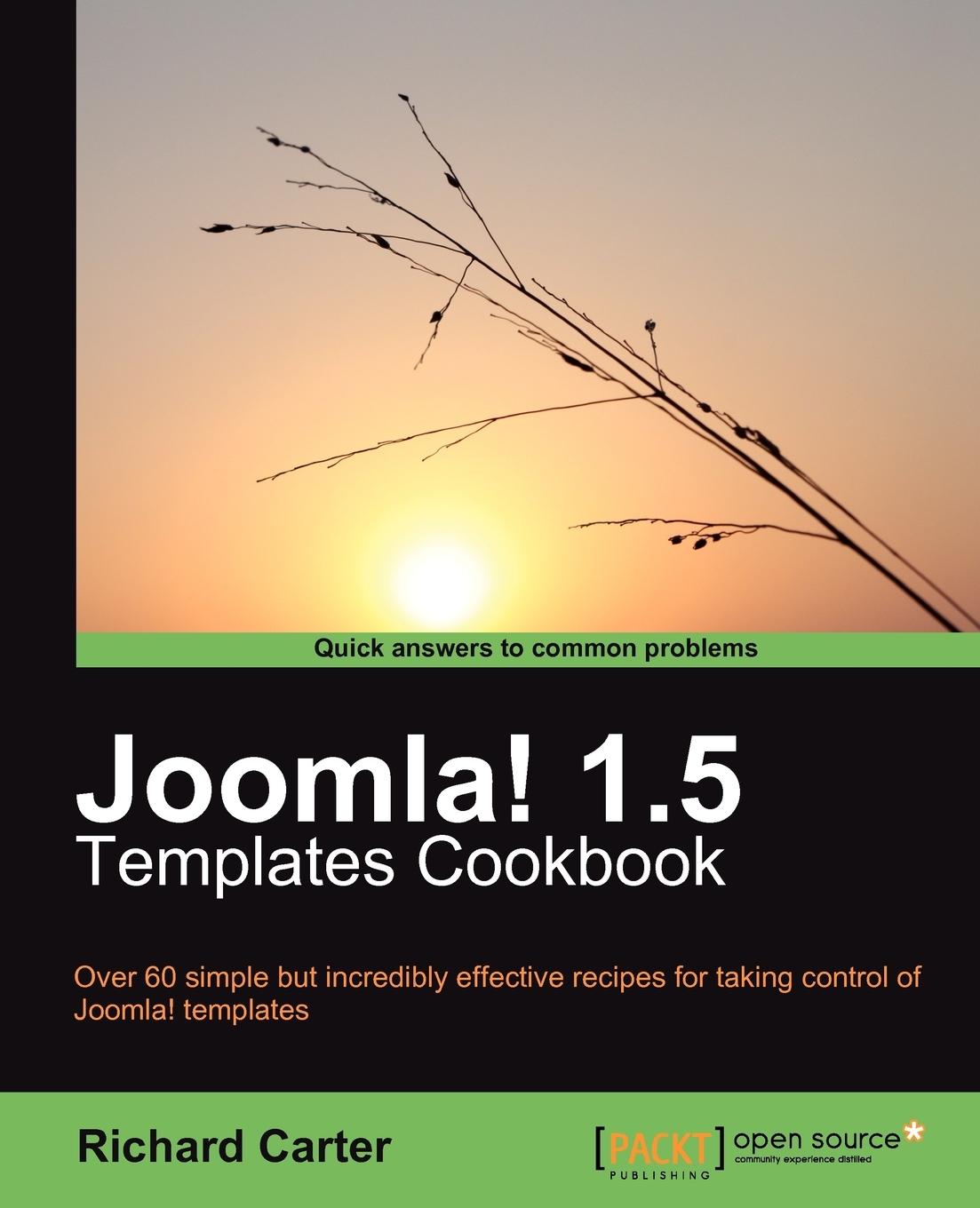 Vorderes Coverbild Joomla! 1.5 Templates Cookbook