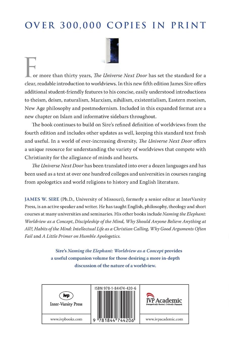 Rückseitencover Universe Next Door