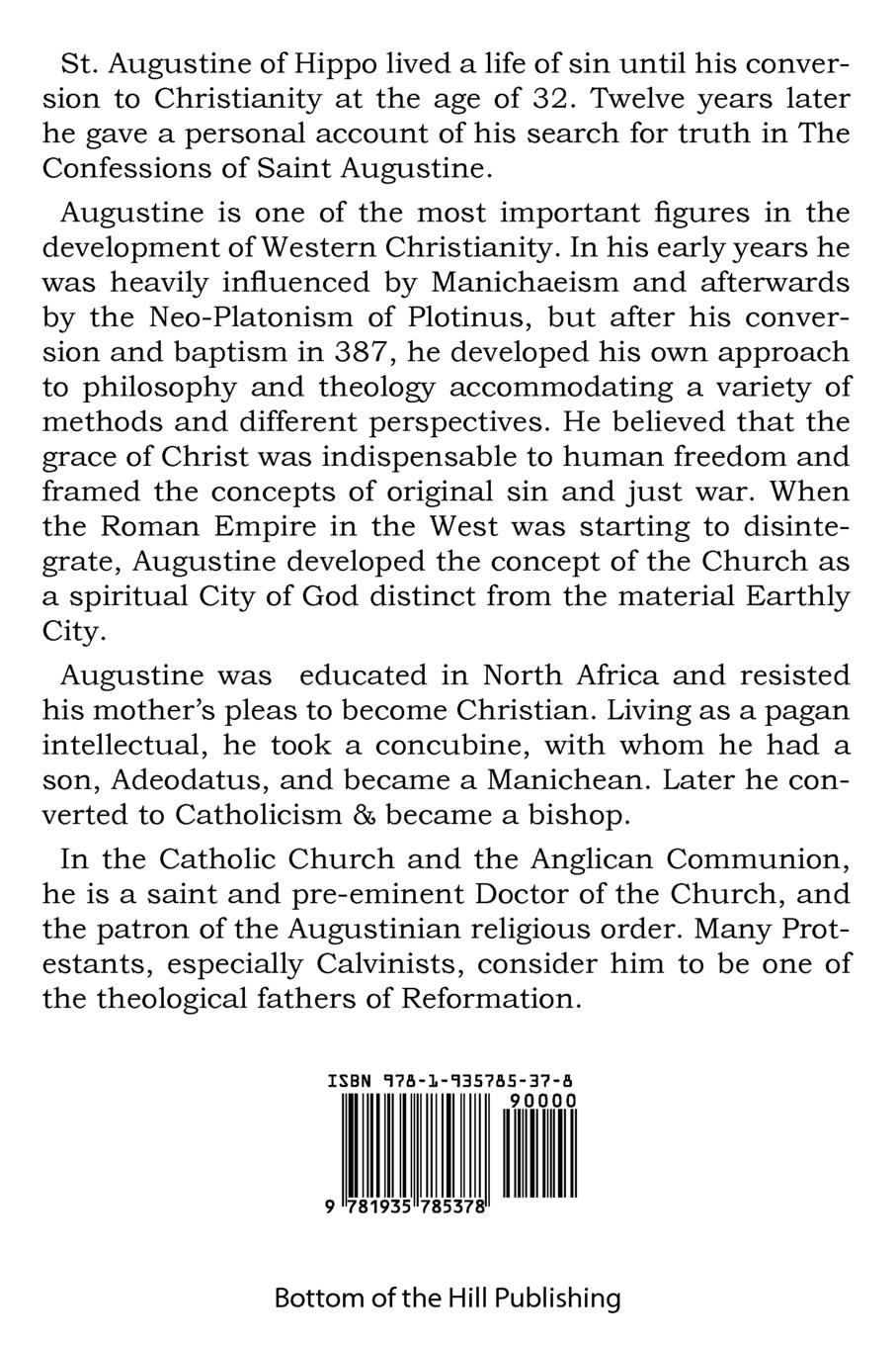 Rückseitencover The Confessions of Saint Augustine