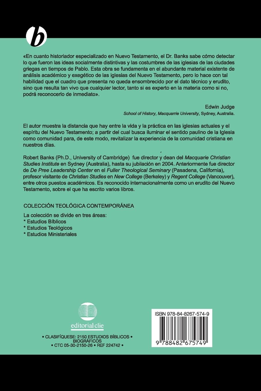 Rückseitencover La Idea de Comunidad de Pablo