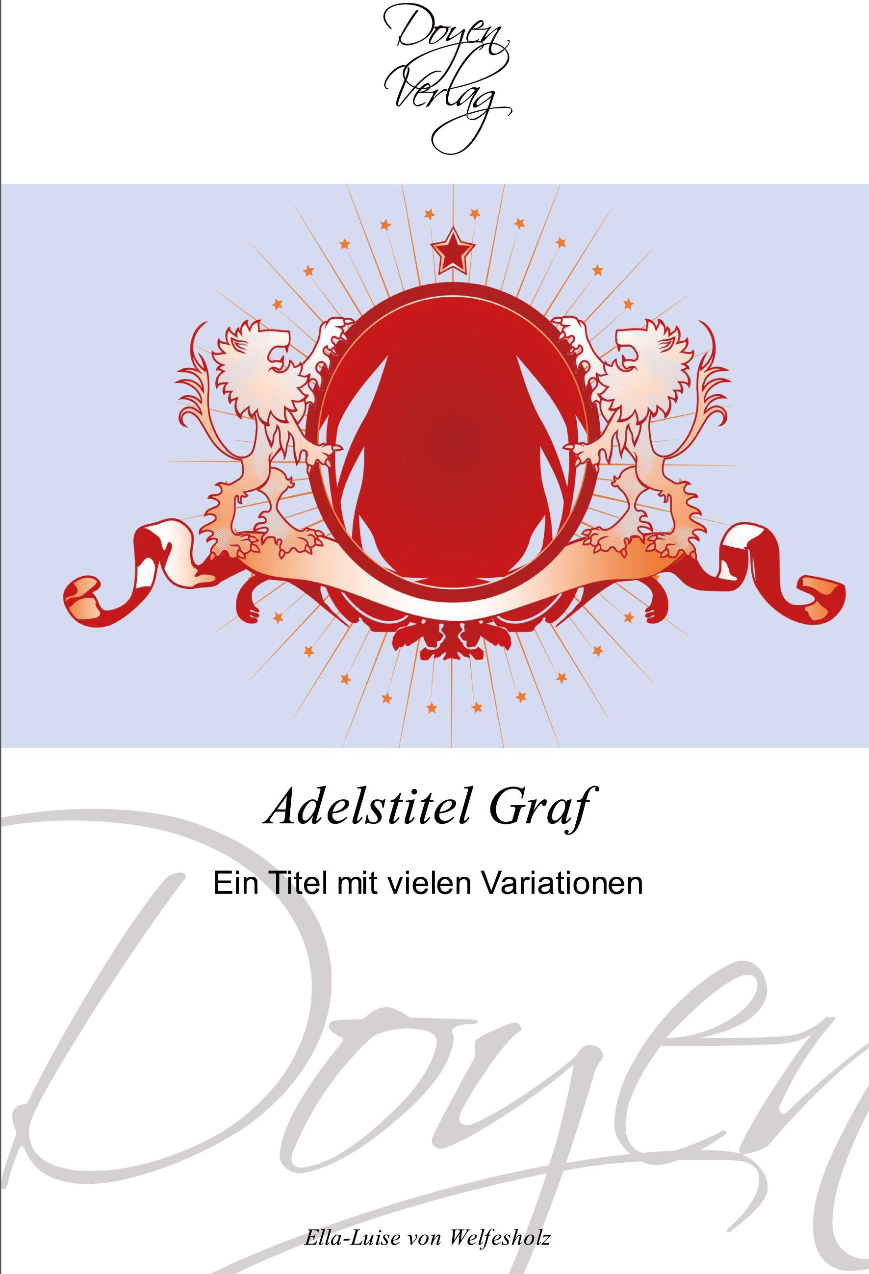 Vorderes Coverbild Adelstitel Graf