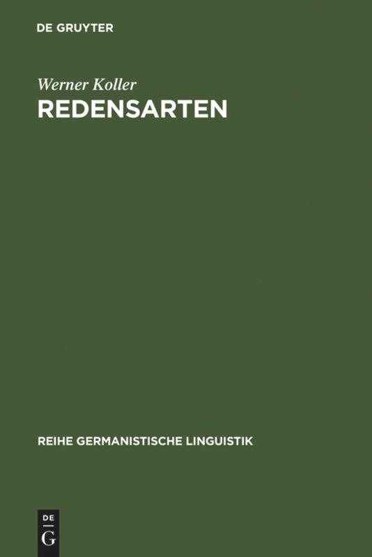 Vorderes Coverbild Redensarten